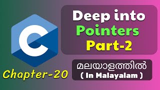 Pointers in C Part-2 | Basics Of C Programming - 20 | C Tutorial in Malayalam