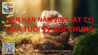 Tử vi tuổi Tý trong năm 2025