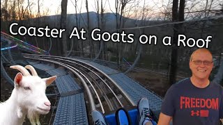 Mountain Coaster at Goats on a Roof - Pigeon Forge