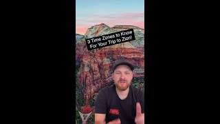 3 different time zones near Zion?