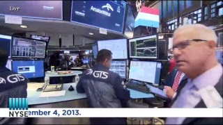 The Prime Minister of Luxembourg Rings The NYSE Opening Bell