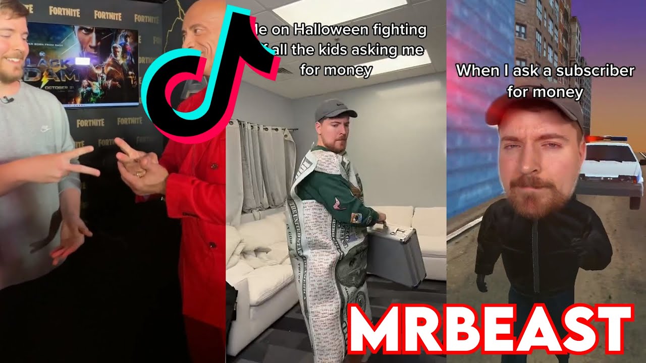 Mrbeast Tiktok Compilation 2022 Funniest Tiktoks Youtube