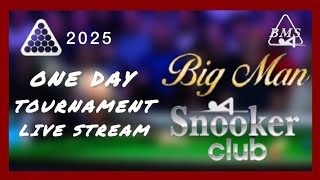 Big Man Snooker live streamed Shahid vs Inam