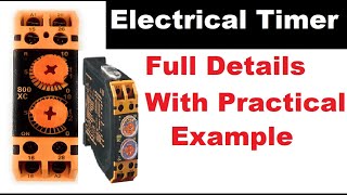 ON Delay & OFF delay Timer..  Timer switch wiring Connection. Part - 1