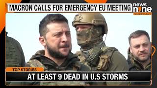 Macron Calls Emergency EU Summit Amid Concerns Over Trump’s Ukraine Peace Process Role | News9