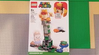 Lego super Mario set 71388 boss sumo bro topple tower review