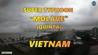 Super Typhoon Molave in Vietnam | Strong Winds | Former  Typhoon Quinta in Philippines