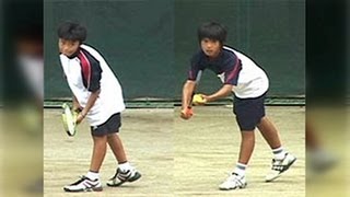 全国小学生テニス選手権大会 第28回 決勝 大窪広海 VS 蓮見亮登