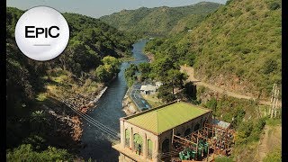 Embalse Hydroelectric Power Station - Córdoba, Argentina (HD)