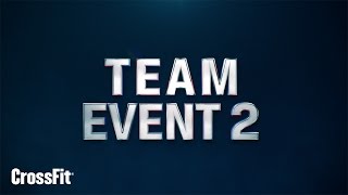 2015 Regionals: Team Event 2 Announcement