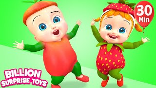 Little Strawberry Song - BillionSurpriseToys Nursery Rhymes, Kids Songs