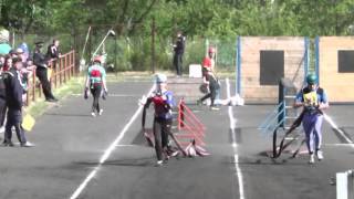 100m ženy SDH Skuteč, okres Otradov 14.6.2014