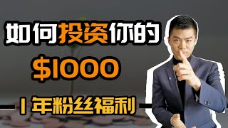 如何投资你的第一个$1000 | 投资新手小白如何开始，达到10倍回报？| 多伦多温哥华资产赚钱