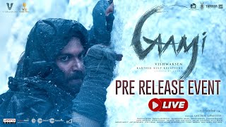 GAAMI Pre Release Event LIVE | Vishwak Sen | Chandini Chowdary | Vidyadhar Kagita | UV Creations