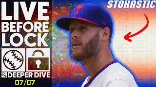 MLB DFS Picks Today 7/7/23: DraftKings & FanDuel Baseball Lineups | Deeper Dive & Live Before Lock