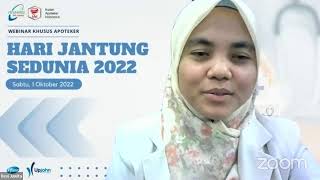 Webinar HISFARSI Jakarta : Hari Jantung Sedunia