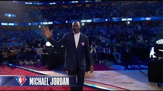 Michael Jordan NBA 75 List Introduction 🐐