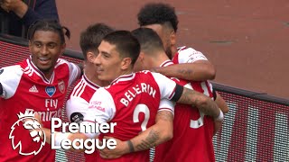 Granit Xhaka scores Arsenal's second goal against Norwich City | Premier League | NBC Sports