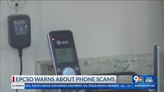El Paso County Sheriffs Office warns about phone scams