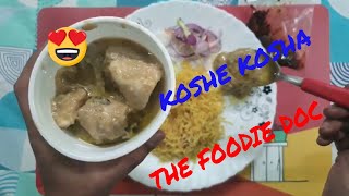 Koshe Kosha Restaurant - Basanti Pulao \u0026 Gondhoraj Murgi Review