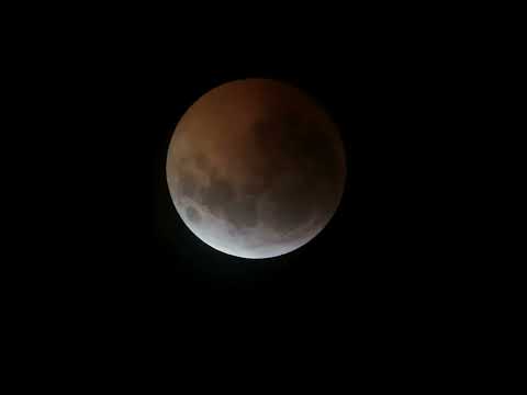 Possible Meteor Strike During Eclipse - YouTube