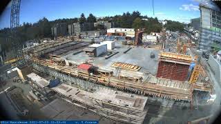 UVic Residence Project, Time Lapse, 20210719-20210725, 5 min per frame, 3 weeks per video min