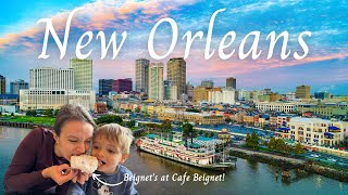 Beignets in New Orleans, Louisiana | Cafe Beignet | The French Quarter | Dean Family Travels