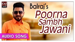 POORNA SAMBH JAWANI - BALRAJ | Old Superhit Punjabi Songs | Priya Audio
