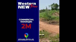 Verified Land For Sale At OYO state _Western New Town