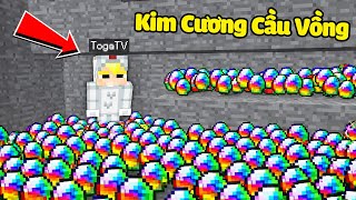 Nếu Tô Gà Sở Hữu 1 Triệu Kim Cương Cầu Vồng Trong Minecraft
