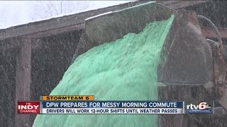 DPW prepares for messy morning commute