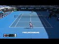 benoit paire hits 7 drop shots in one game