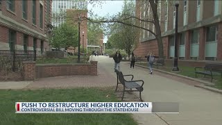 Bill seeks to restructure Ohio’s higher education system