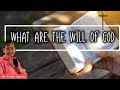 What Are The Will Of God - Ptr. Evelyn Agustin