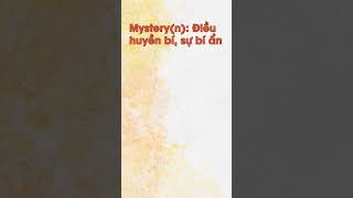 Đừng nhầm lẫn cách dùng từ Mystery | Học tiếng Anh qua phim #shorts #tienganhgiaotiep #hoctienganh