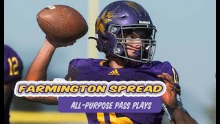 Small School Spread Offense | All Purpose Pass Plays