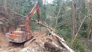 Beginilah kalau kerja kap sama bulldozer