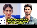 Sonam Kapoor REACTS On Receiving HATE After Sushant Singh Rajput's Case