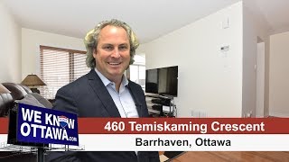 460 Temiskaming Cr - Barrhaven - Hamre Real Estate