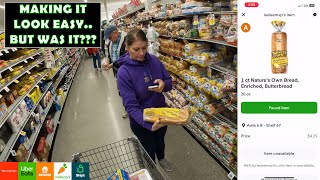 How We Shop A Triple Batch On Instacart!! | Doordash, Uber Eats, Instacart Ride-Along