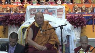 (3 of 3) Khenpo Karthar Rinpoche teaching at 3rd North American Kagyu Monlam (English)