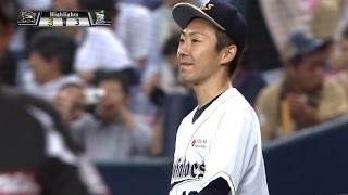 【プロ野球パ】オリックス4連勝！ 金子千尋は完投逃すも3勝目 2015/07/13 Bs5-3M