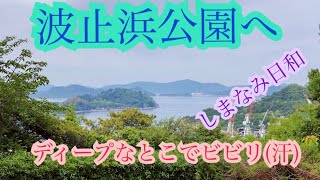 しまなみ日和 波止浜港から波止浜公園へプチ登山で、ディープなとこがあってビビります。 2022/5/16