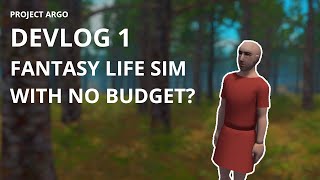 A Fantasy Life Sim RPG made by just me: Unity RPG DEVLOG 1 #rpg #indiegame #daggerfall #lifesim