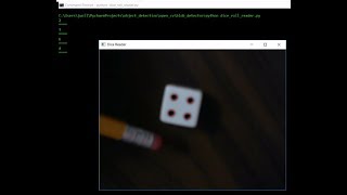 Dice Counter using OpenCV & Python (Demo & Code, No Tutorial)