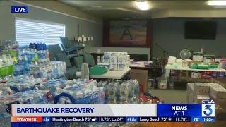 Volunteers Help Deliver Water to Trona After SoCal Quake