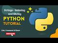 📚#Python String Basics: Indexing, Slicing & Reverse String #programming #coding #pythonforbeginners