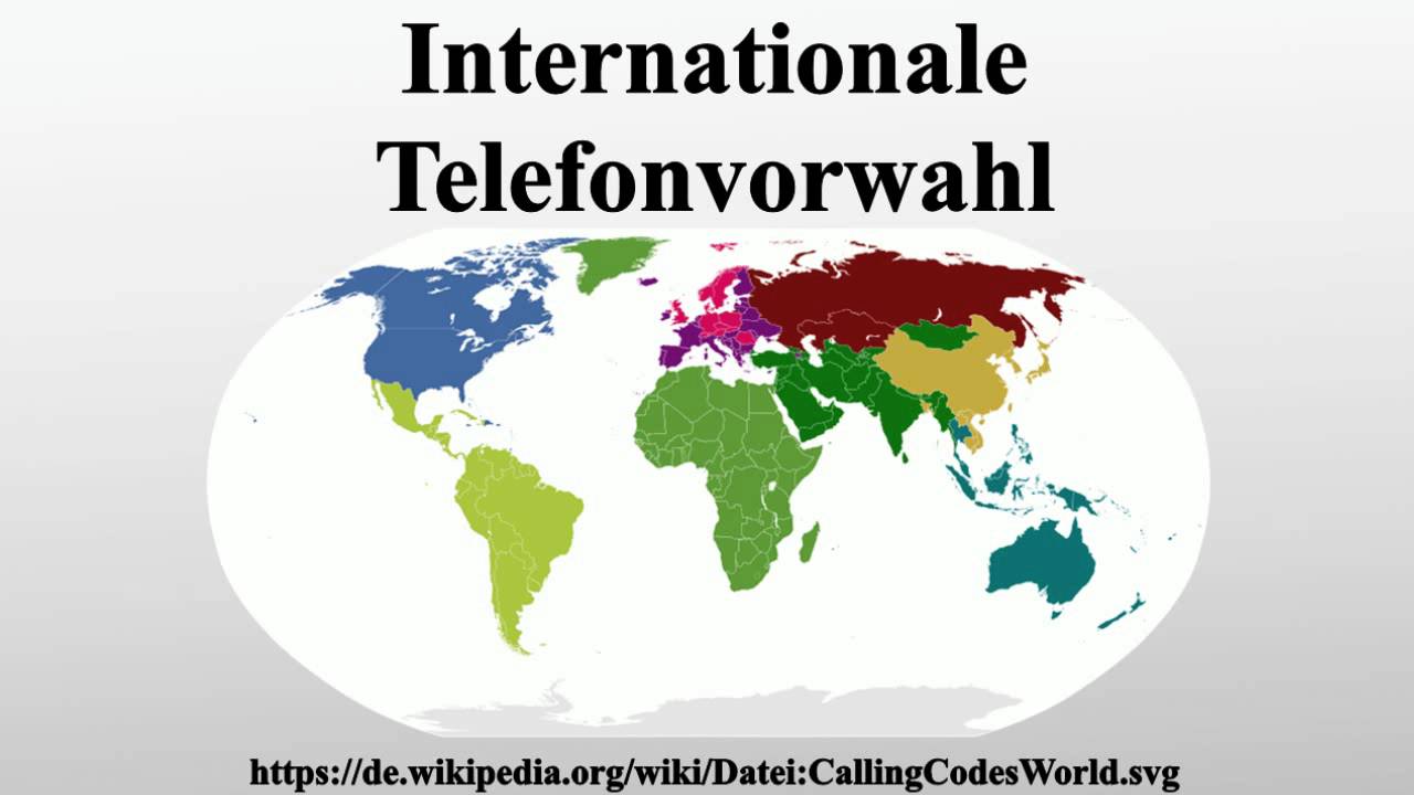 INTERNATIONALE TELEFONVORWAHLEN PDF