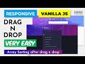 Frontend Mentor Challenge Advanced Todo with Drag and Drop Vanilla Javascript