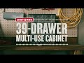 large u0026 small 39 drawer bin system tool overview